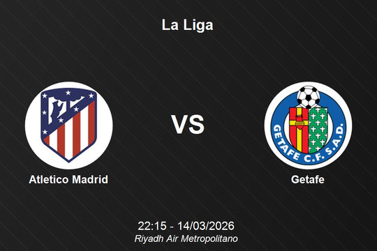 Nhận định Atletico Madrid vs Getafe - La Liga: Pháo đài Riyadh Air Metropolitano