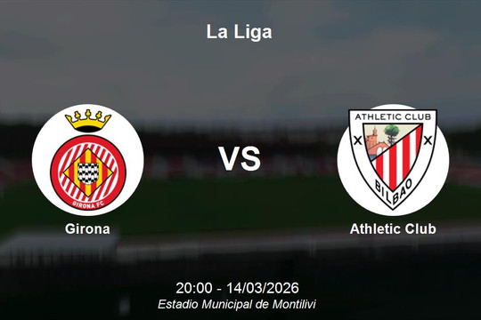 Nhận định Girona vs Athletic Club - La Liga: Thử thách cho chủ nhà tại Montilivi