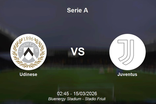 Nhận định Udinese vs Juventus - Vòng 29 Serie A: Thử thách bản lĩnh "Bà đầm già"