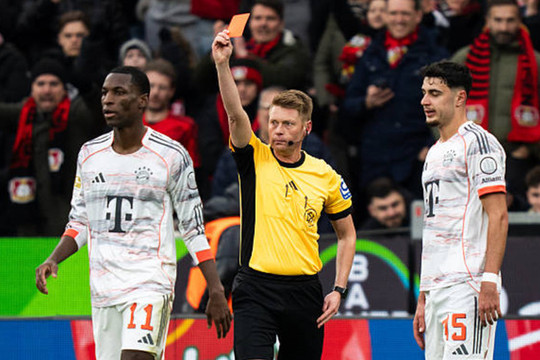 Leverkusen 1-1 Bayern Munich: Kịch tính VAR và cơn mưa thẻ phạt tại BayArena