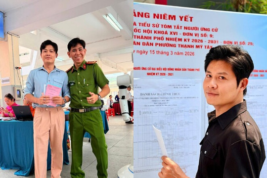 Sao Việt rạng rỡ đi bầu cử Quốc hội khóa XVI và HĐND các cấp
