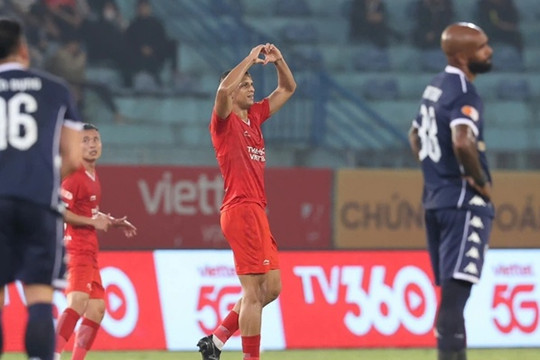 Thể Công Viettel 1-0 Hải Phòng: Lucao tỏa sáng định đoạt trận cầu toan tính