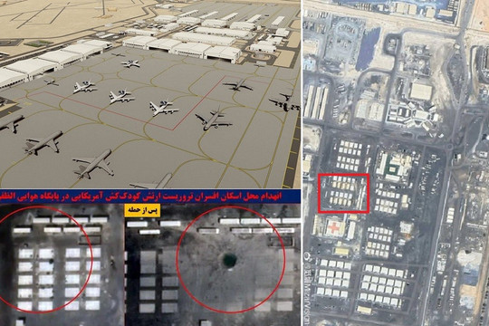 Tên lửa Khorramshahr-4 của Iran tập kích căn cứ Al-Dhafra của Mỹ tại UAE