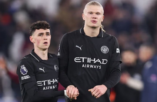 Haaland mờ nhạt tại London Stadium, Man City hụt hơi trong cuộc đua vô địch
