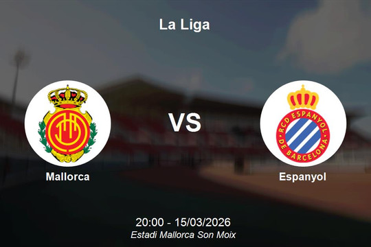Nhận định Mallorca vs Espanyol - La Liga: Điểm tựa Son Moix liệu có đủ?