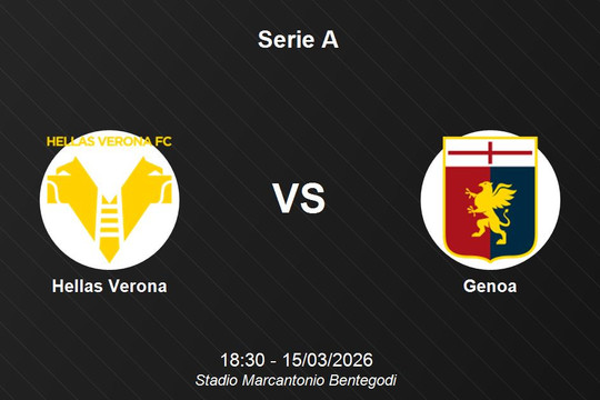 Nhận định Hellas Verona vs Genoa - Vòng 29 Serie A