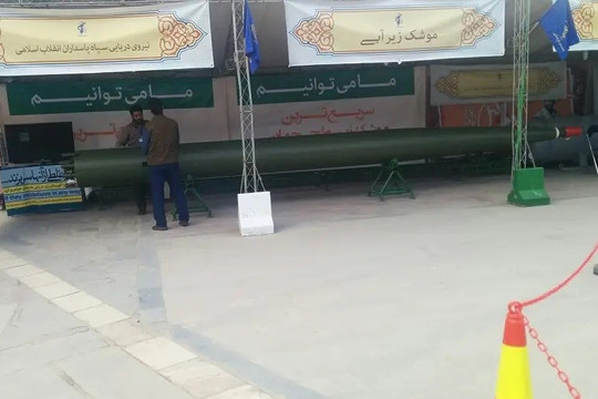 Sức mạnh ngư lôi siêu khoang Hoot: Vũ khí Iran đe dọa phong tỏa eo biển Hormuz