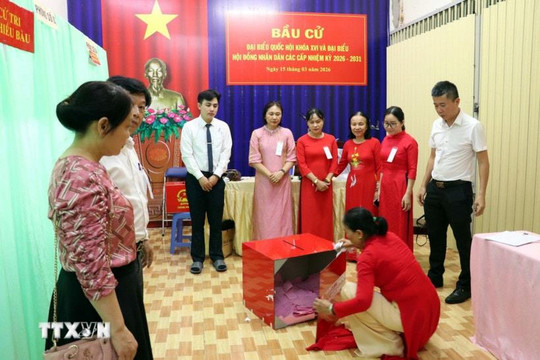 Dự kiến ngày 22/3 công bố kết quả bầu cử đại biểu Quốc hội khóa XVI