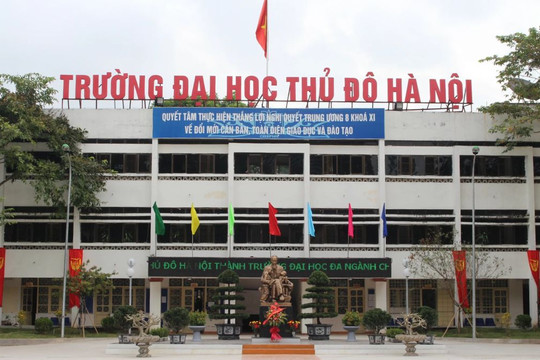 Đại học Thủ đô Hà Nội tuyển sinh 2026: Phương thức và chỉ tiêu xét tuyển 2026