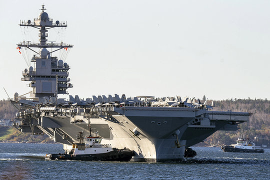 Tàu sân bay USS Gerald R. Ford rời biển Đỏ đi Hy Lạp sửa chữa sau vụ hỏa hoạn