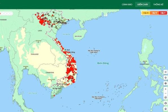 Nắng nóng diện rộng, các địa phương chủ động ứng phó nguy cơ cháy rừng cao