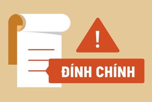 Đính chính