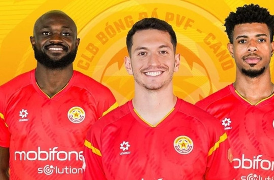 PVF-CAND cải tổ toàn diện: Thay toàn bộ ngoại binh và HLV để trụ hạng V-League