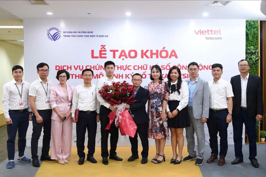 Viettel Telecom tổ chức Lễ tạo khóa chứng thư số MySign, củng cố nền tảng tin cậy cho giao dịch số
