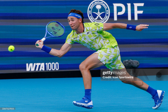 Cú sốc Miami Open: Casper Ruud dừng bước sớm, Jack Draper gục ngã trước Reilly Opelka