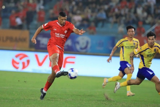 Lucao giúp Thể Công Viettel hạ Bắc Ninh, tiến vào bán kết Cúp Quốc gia