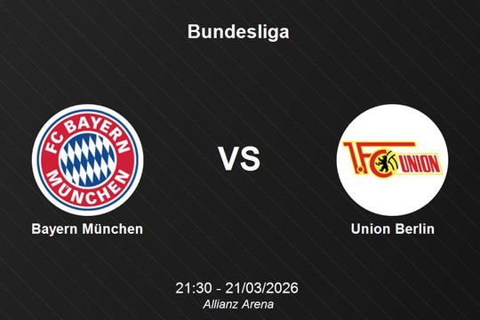 Nhận định Bayern München vs Union Berlin - Bundesliga: Thử thách bản lĩnh tại Allianz Arena