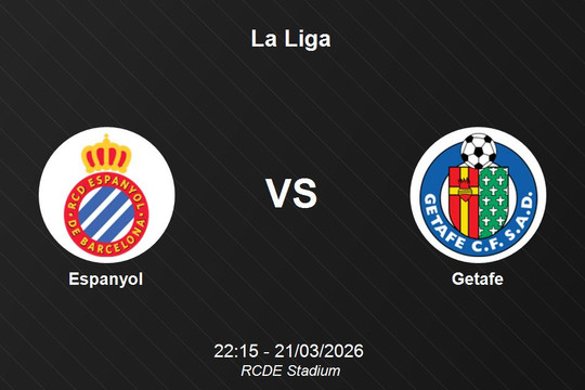 Nhận định Espanyol vs Getafe - La Liga: Cuộc chiến top 8 căng thẳng