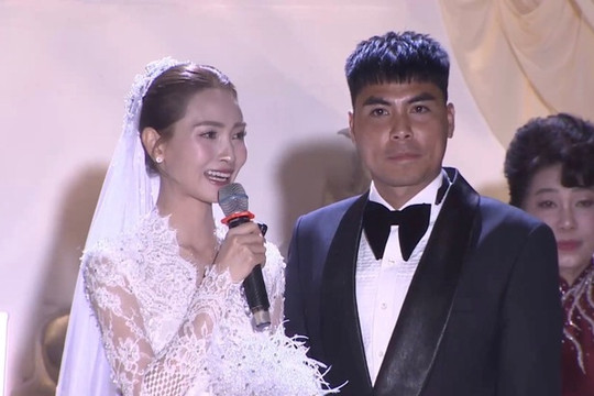Đám cưới MC Mù Tạt và cầu thủ Đức Huy: Lời bộc bạch xúc động về người cha quá cố