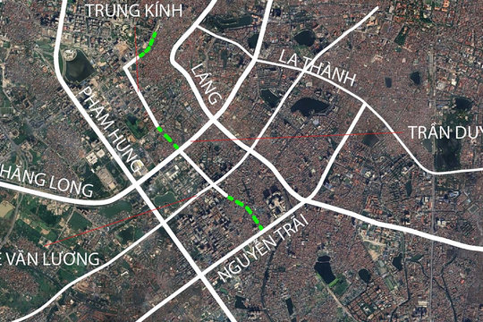 Hà Nội khởi công 3 đoạn tuyến Vành đai 2,5 kết nối Cầu Giấy và Thanh Xuân