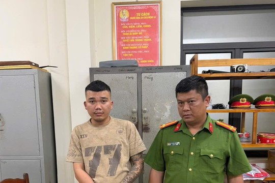 Công an tỉnh Phú Thọ bắt giữ đối tượng chém 3 người sau 6 giờ gây án