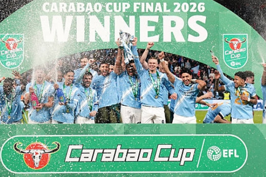 Man City hạ Arsenal 2-0 đoạt Carabao Cup: Kỷ lục vô tiền khoáng hậu của Pep Guardiola