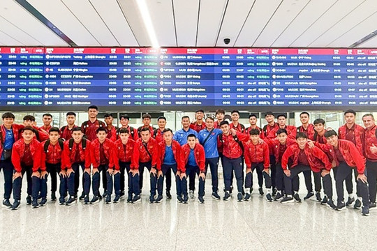U23 Việt Nam đổ bộ Tây An, sẵn sàng chinh phục CFA Team China 2026