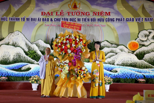 Đại lễ tưởng niệm Đức Thánh Tổ Ni Đại Ái Đạo năm 2026 tại Lâm Đồng