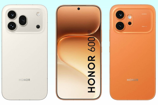 HONOR 600 Series lộ diện: Thiết kế lấy cảm hứng từ iPhone 17 Pro và pin 9.000mAh