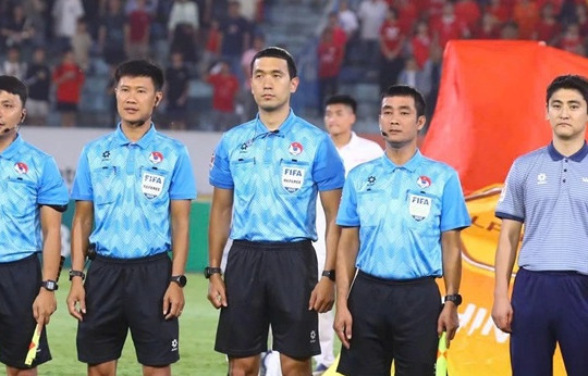 Trọng tài 'thép' Hàn Quốc cầm còi trận Việt Nam vs Malaysia tại vòng loại Asian Cup 2027