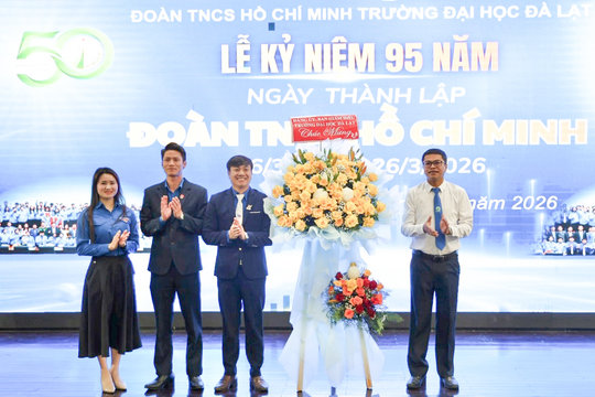Tuổi trẻ Đại học Đà Lạt kỷ niệm 95 năm Ngày thành lập Đoàn