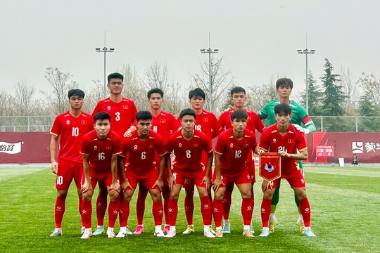 U23 Việt Nam cầm hòa dàn sao triệu đô của Triều Tiên tại CFA Team China