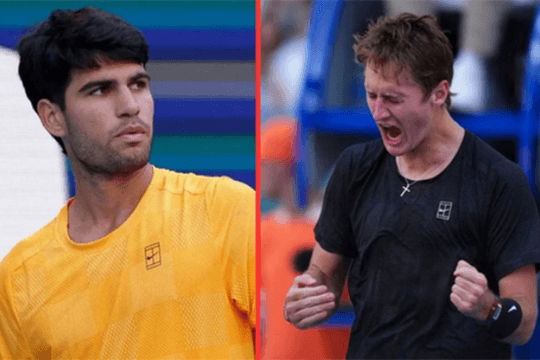 Carlos Alcaraz và thất bại tại Miami Open 2026: Giải mã lời nguyền đối thủ hóa Federer