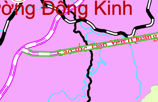 Quy hoạch hạ tầng phường Đông Kinh, Lạng Sơn: Chi tiết tuyến cao tốc Tiên Yên - Đồng Đăng