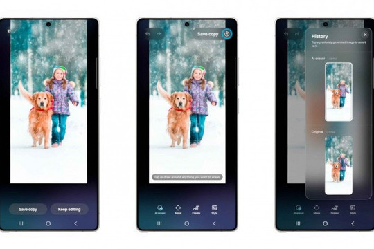 Nâng cấp Photo Assist trên One UI 8.5: Xóa vật thể AI và tính năng lịch sử chỉnh sửa