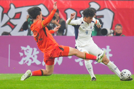 U23 Trung Quốc ngược dòng chia điểm kịch tính 2-2 trước U23 Thái Lan