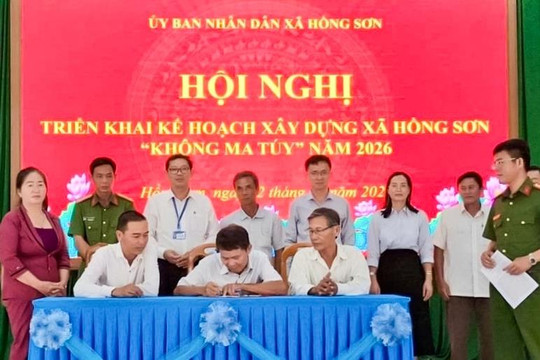 Lâm Đồng phấn đấu 40% xã không ma túy trong năm 2026