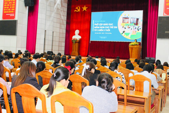 Lâm Đồng triển khai phổ cập giáo dục mầm non cho trẻ em từ 3 - 5 tuổi