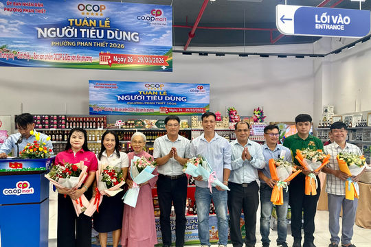 Khai mạc “Tuần lễ người tiêu dùng phường Phan Thiết 2026”