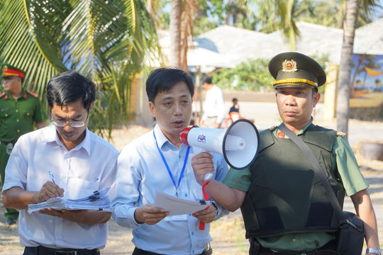 Phường Mũi Né cưỡng chế, buộc khắc phục hậu quả việc lấn chiếm đất