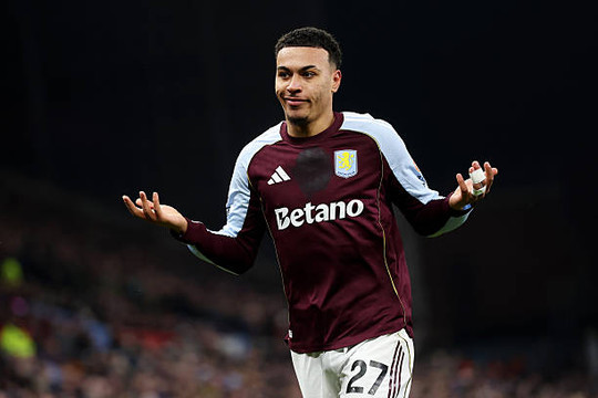 Manchester United cân nhắc chi 100 triệu bảng chiêu mộ Morgan Rogers từ Aston Villa