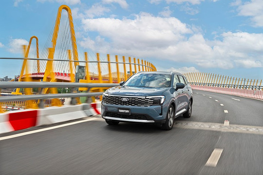 Ford Territory 2026: Cập nhật giá niêm yết và lăn bánh tháng 3/2026