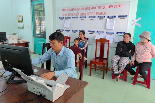 Chuyển biến cải cách hành chính ở Phan Sơn