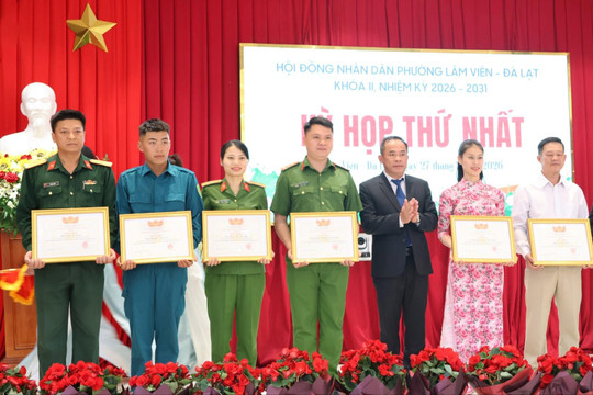 Phường Lâm Viên – Đà Lạt tổng kết công tác bầu cử