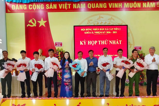 Xã Cát Tiên 2 kiện toàn nhân sự HĐND khóa II, nhiệm kỳ 2026 - 2031
