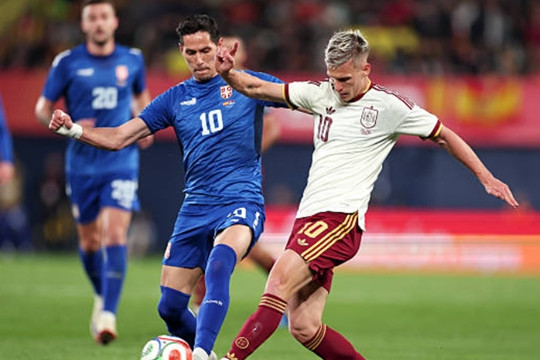 Tây Ban Nha đè bẹp Serbia 3-0: Mikel Oyarzabal rực sáng và dấu ấn từ La Masia