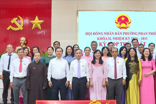 HĐND phường Phan Thiết kiện toàn các chức danh lãnh đạo nhiệm kỳ 2026 - 2031