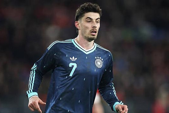 Kai Havertz và nỗi lo số 9 ảo: Từ tuyển Đức đến bài toán nhân sự tại Arsenal