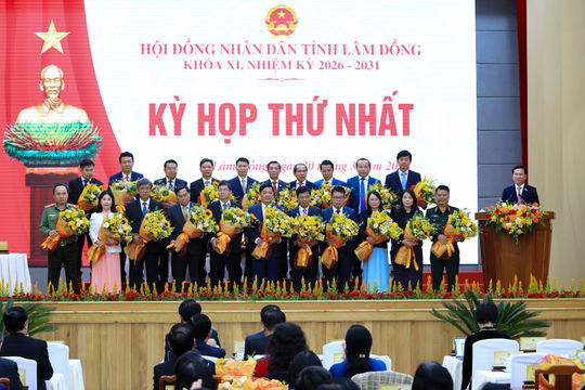 Thường trực, thành viên UBND tỉnh Lâm Đồng nhiệm kỳ 2026-2031