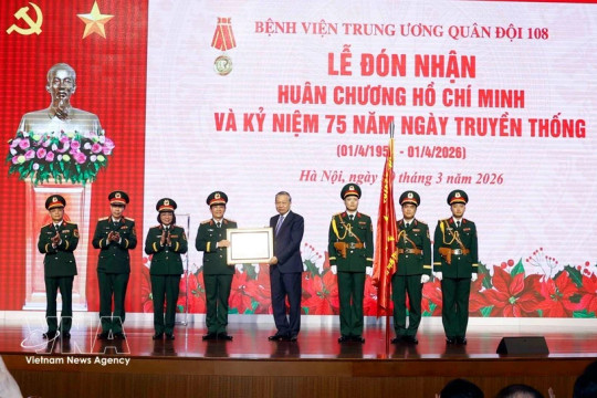 Party chief urges Military Central Hospital 108 to become model in healthcare
